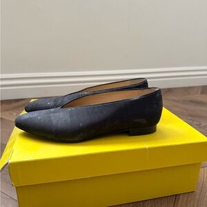 Sydney Brown V-Flats Charcoal Black